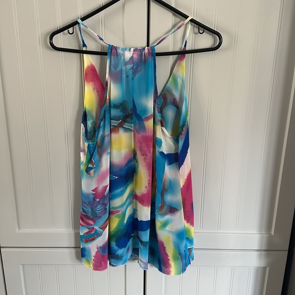 Colorful Abstract Women's Tank Top - Picture 3 of 3
